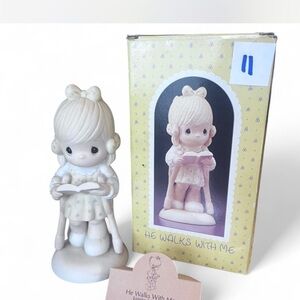 Precious Moments ‘He Walks with me’ figurine in good condition